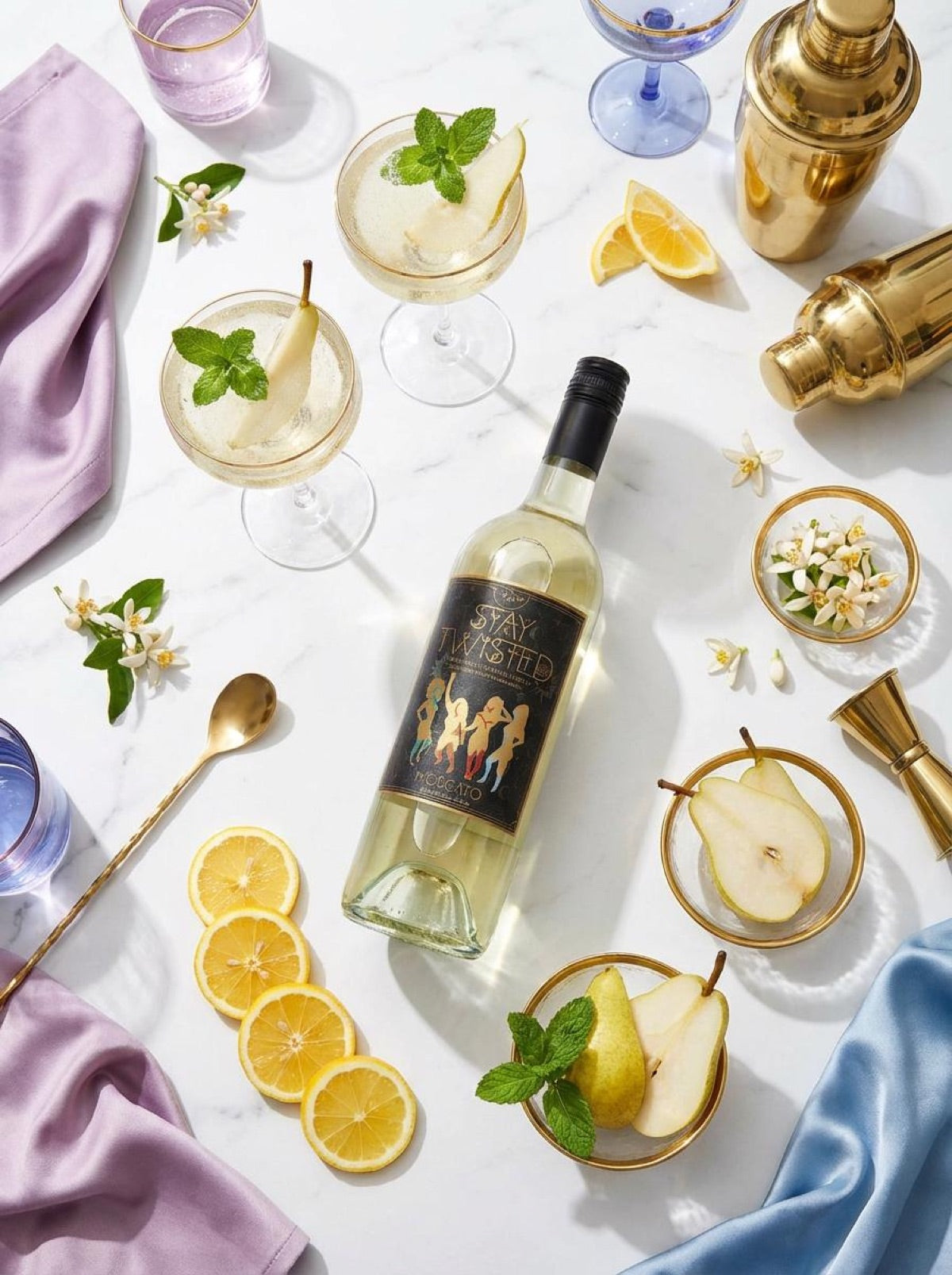 Twisted Sistuhs Moscato — Single Grape Moscato